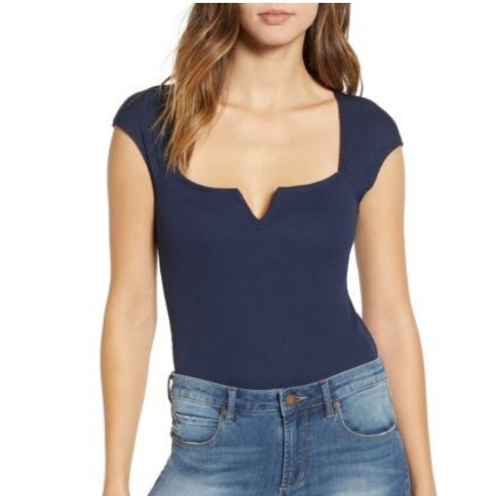 Leith cap sleeve bodysuit